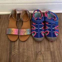 Girl Sandals Size 3y Big Girls