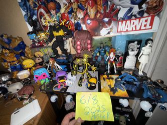 Funko Pop And Marvel Figures