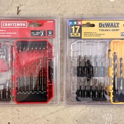 Craftsman / Dewalt bit sets