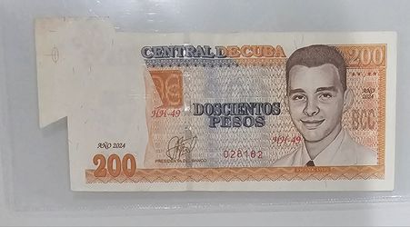 200 Pesos 2024 Cuba ( Error )