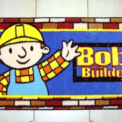 NEW Bob The Builder Kid’s Rug  Bedroom Or Bathroom 
