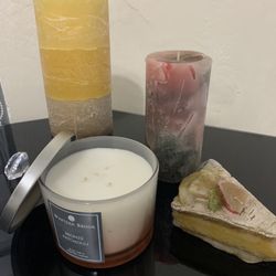 4 Velas De Olor Por $20