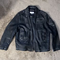 Men’s Calvin Klein Leather Jacket