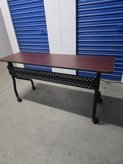 Table On Casters $120 EacH Disassembled For Easy Transport 