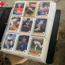 Baseball Cards Binder