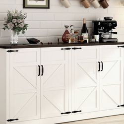 Storage Cabinet 65'' Sideboard