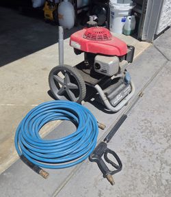 Honda pressure washer, wand and 75ft hose