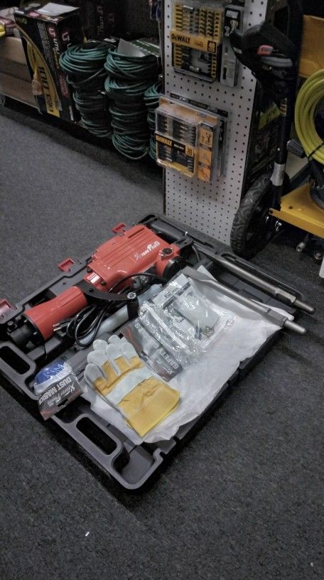 US  XTREMEPOWER 2200W ELECTRIC DEMOLITION JACK HAMMER CHISEL BIT 