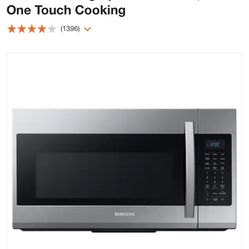 Samsung 30 in. 1.9 cu. ft. Over-the-Range Microwave in Fingerprint Resistant Stainless Steel