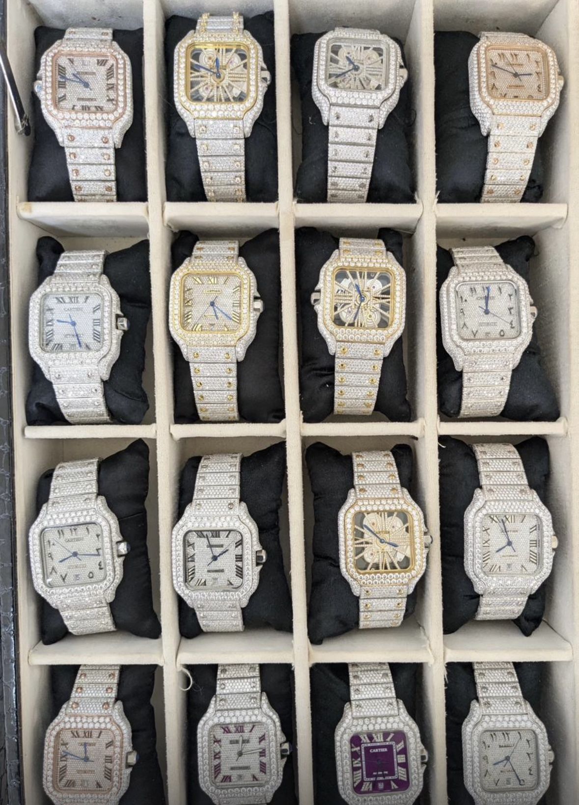 💎 Real Moissanite Iced Watch — Tested Stones — New w/ Box (San Diego)