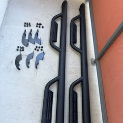 Tacoma 4th Gen Black Metal Running Boards