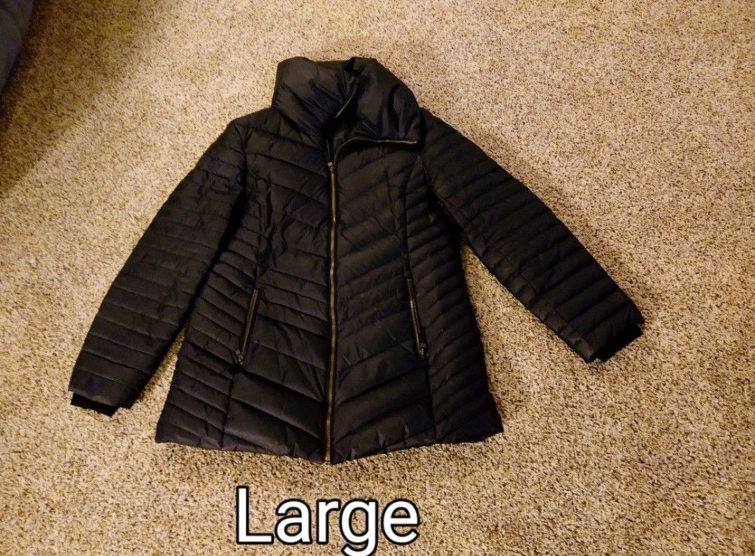 Women's Waterproof Down Feather Jacket Large