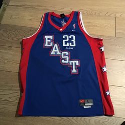 LeBron James Vintage Nike 2004 NBA All Star Jersey