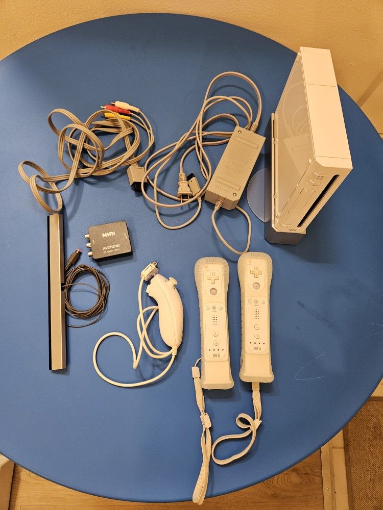 nintendo wii set