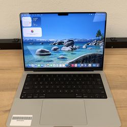 14" MacBook Pro M3 Pro 8 Core*512GB SSD*Apple Care Plus included