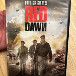 Red Dawn DVD Movie Patrick Swayze Like NEW