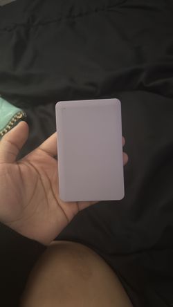 Light purple power bank