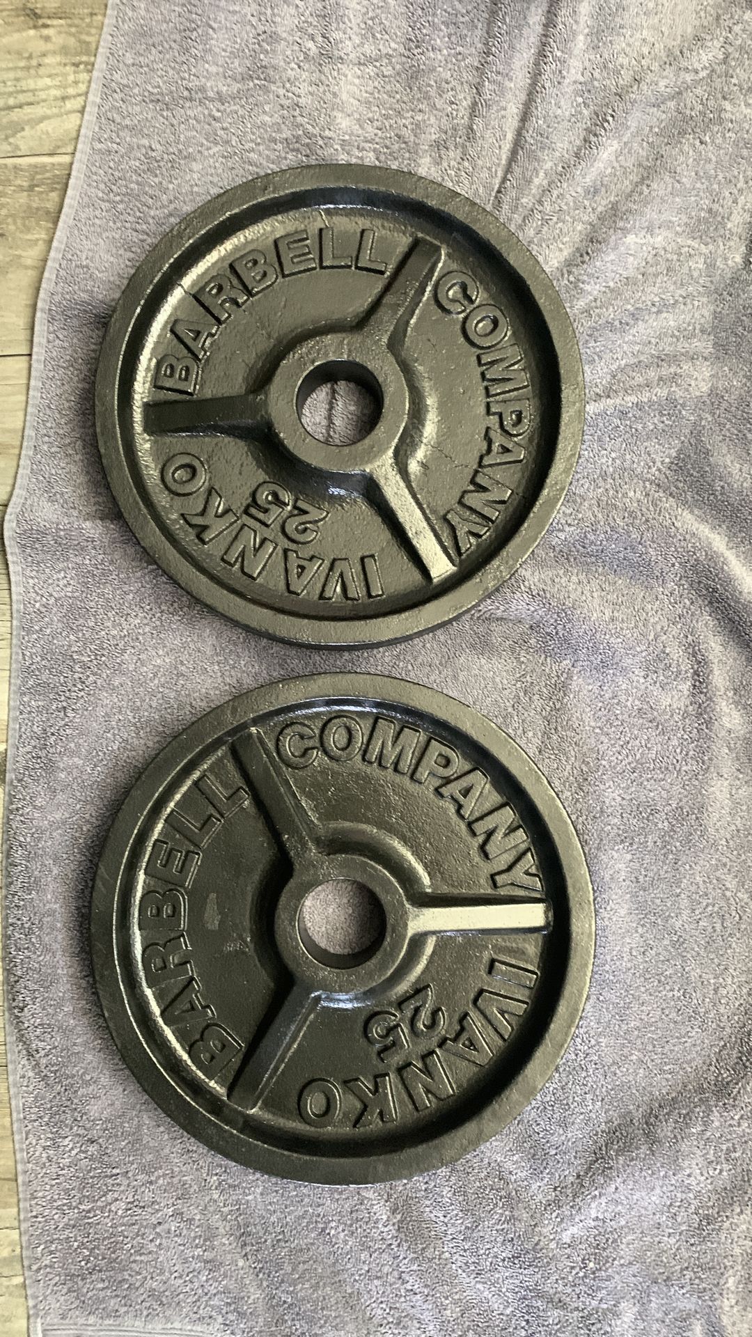 Ivanko Olympic Plates 25 lbs