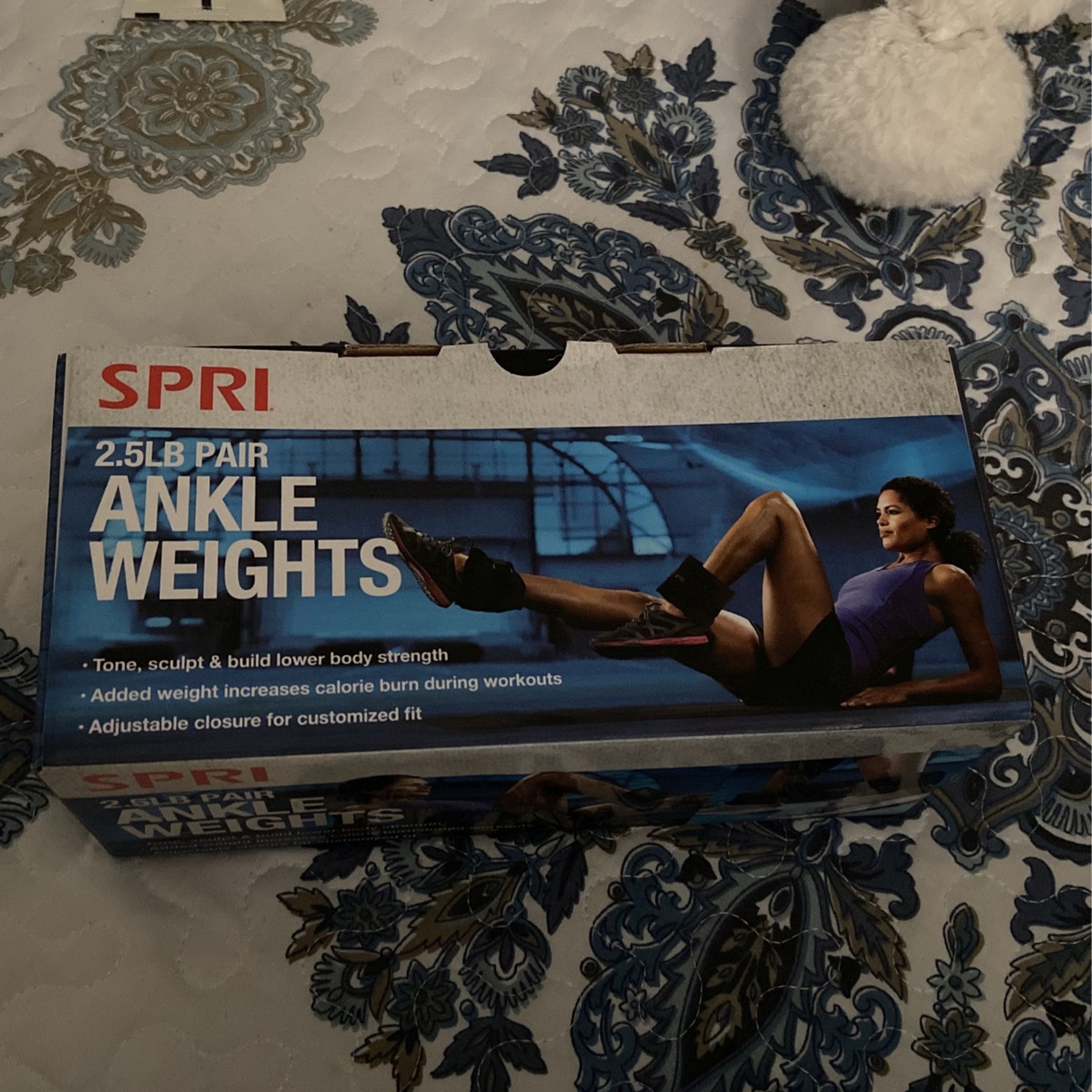 SPRI 2.5 Lb. Pair Ankle Weights