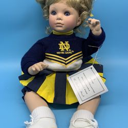 Notre Dame Cheerleading Doll