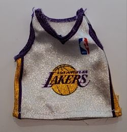 Rick Fox Los Angeles Lakers Basketball Doll Jersey