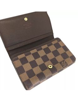 Louis Vuitton Damier Ebene Wallet on SALE