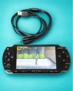 Sony PSP 2000 Black Handheld – 32GB + New Battery