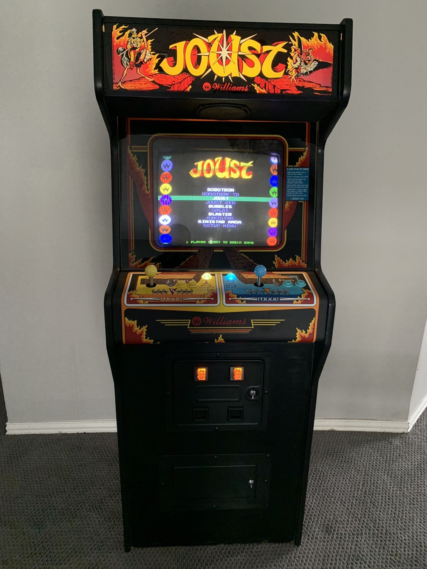 William’s Multi-Joust Arcade Game