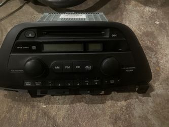 Honda Odyssey 2009 radio CD player