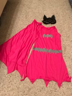 Girls “bat girl” costume size 10-12