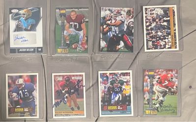 Autographed Football Cards