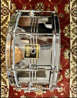 Drum - Mapex snare Drum Steel 14" X 6”