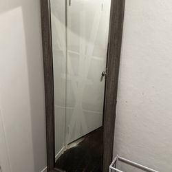 Long mirror Gray lining