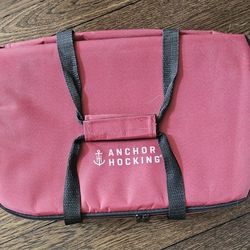 Brand New 3-Piece Anchor Hocking Glass Baking Dish With Tote 