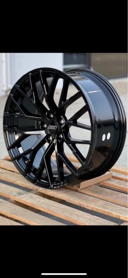 Audi 20” new blk r8 Styie new rims tires sets