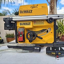 Dewalt 8-1/4" Portable Table Saw 