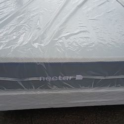 Brand New Queen Size Memory Foam Mattress And Box Spring Free Delivery 