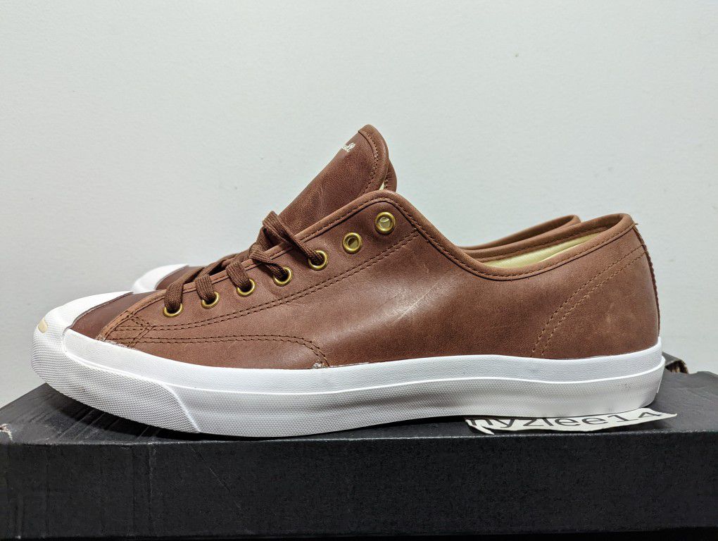 kapre have tillid Canberra Converse Jack Purcell LLT Ox Leather Low Brown Men's 13 158664C Rare  Limited for Sale in Brooklyn, NY - OfferUp