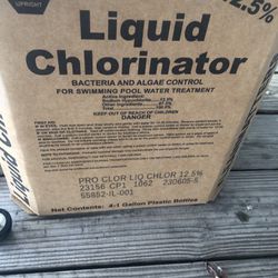 Liquid Chlorine Gallon Bottles