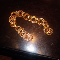 Double Link Copper Chain