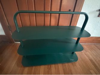 Open Spaces Entryway Storage Rack – Dark Green – Modern Shoe Rack
