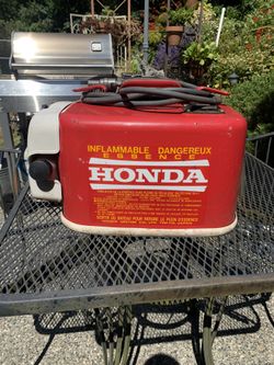 Honda Vintage Metal Fuel Tank With Tools
