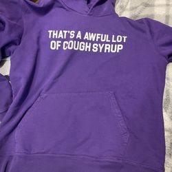 cough syrup hoodie