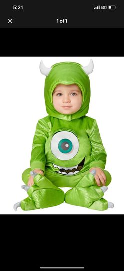 Disney Monsters Inc Adult Halloween Sulley Union Costume, Mike
