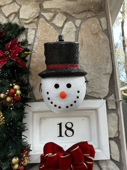 Light Cover Snowman