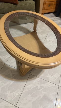 Glass table