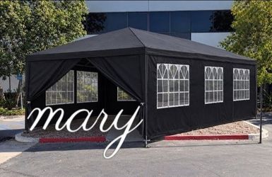 10x30 canopy tent with side walls and warranty