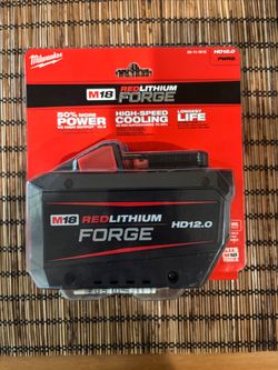 Milwaukee m18 forge HD12.0