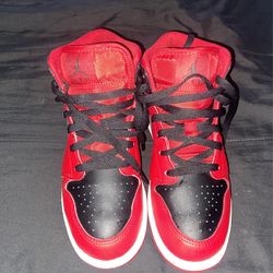 Red & Black Jordan High tops