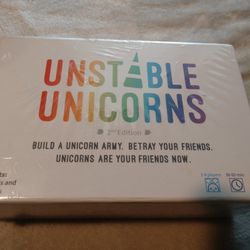 Unstable Unicorns 135 Card Game NEW(Arlington)(Read Before Messaging)